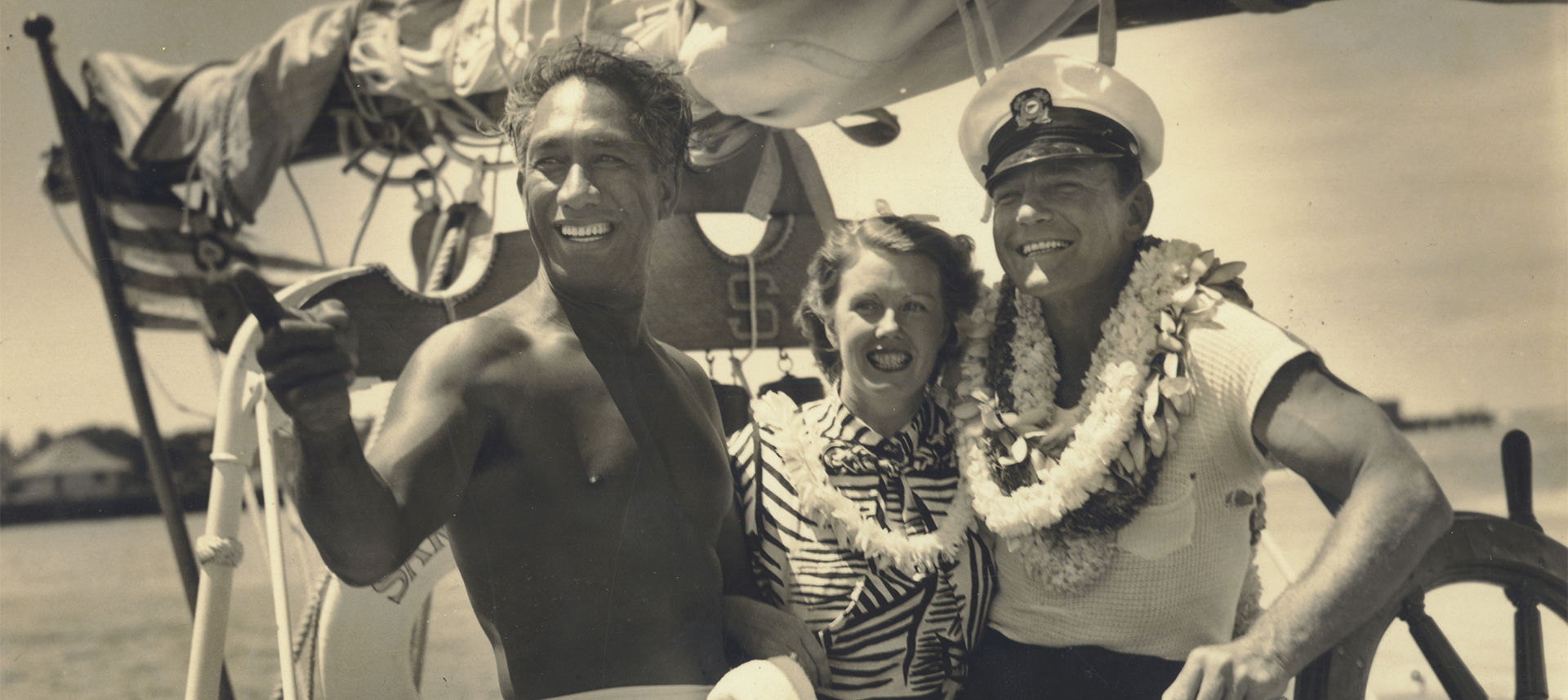 Duke Kahanamoku and friends